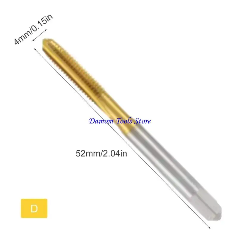 57BE High Precise Spirals Point Machine Taps For Machine Use Reduced Friction & Wear