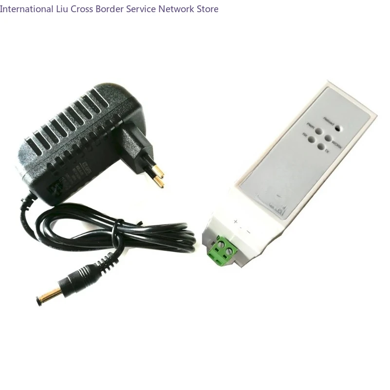 USR-DR302 DIN-Rail RS485 Serial to Ethernet Converter Bidirectional Transparent Transmission Between RS485 and RJ45