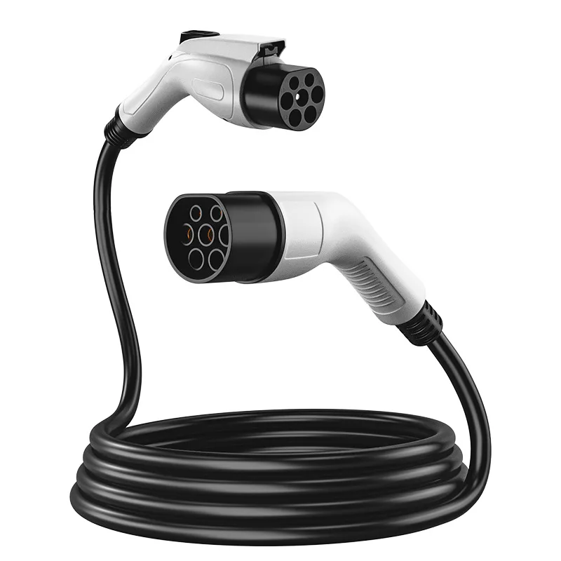 National standard 16A AC double-head charging gun 7KW male-to-female charging pile extension cable AC slow