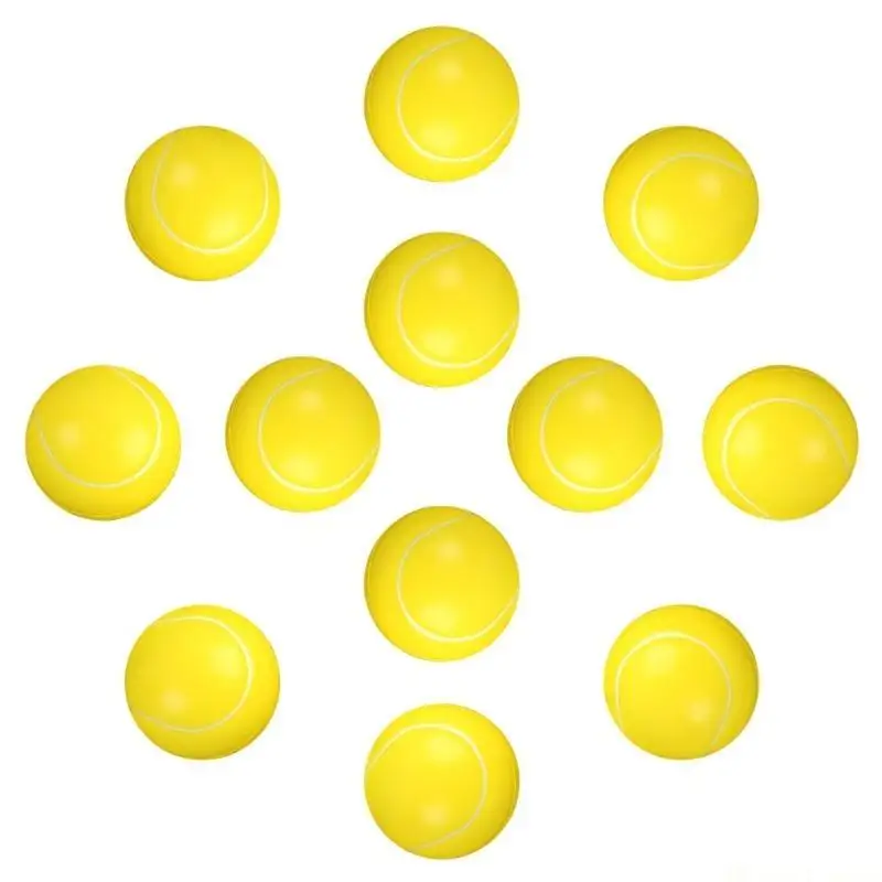 

31BE 12 шт. Миниатюрный пенопластовый теннисный глобус для детей, мягкий и безопасный для игр