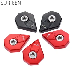 Surieen 5 pçs/pçs/set pesos de golfe parafuso para o rei cobra f9 motorista substituição 4g 6g 8g 10g 12g metal golf club cabeças acessórios