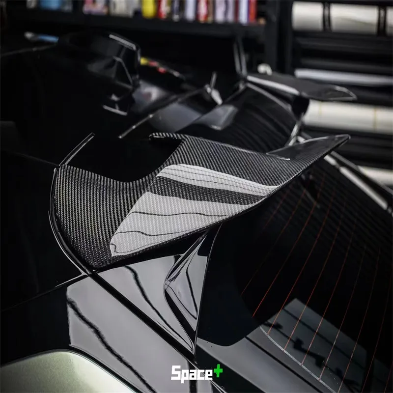 Carbon Fiber Roof Spoiler Ducktail Rear Wing for 2023-2026 Zeekr 001 Space Plus Peak Style Trunk Modification Accessories