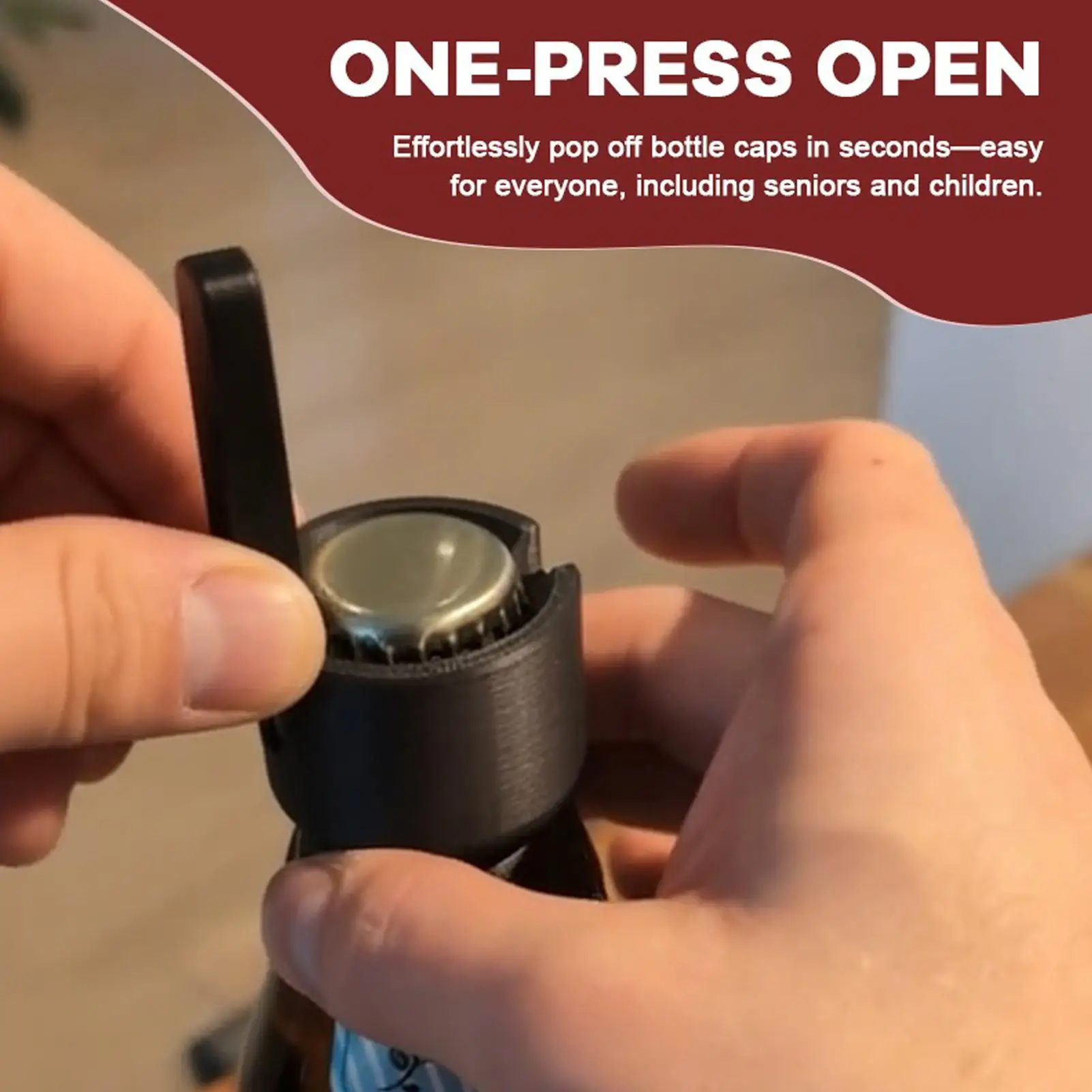 Labour-Saving Mechanical Gadget Drinks Bottle Opener Beer Bottle Opener Handheld For Kitchen Yacht Restaurant Camping RV Travel