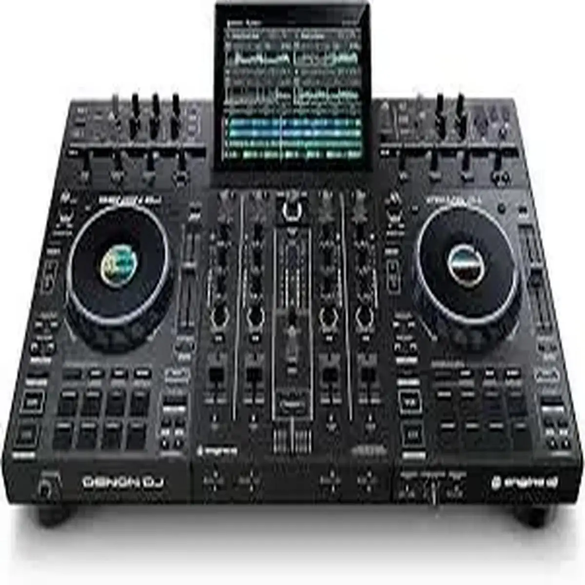 100% ESTATE AGORA!!! Denon Prime 4 Sistema di controllo DJ autonomo a 4 deck con touchscreen da 10"