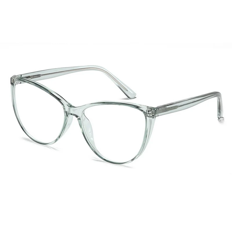 Gafas de ojos de gato Vintage para mujer, montura grande, gafas para miopía, dioptrías menos-1,0-1,5-2,0 To-6,0