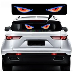 Led Eyes For Windshield Animated Glowing Car Eyes Flex LED Display Programmable Flexible LED Signs LED Screen For Car