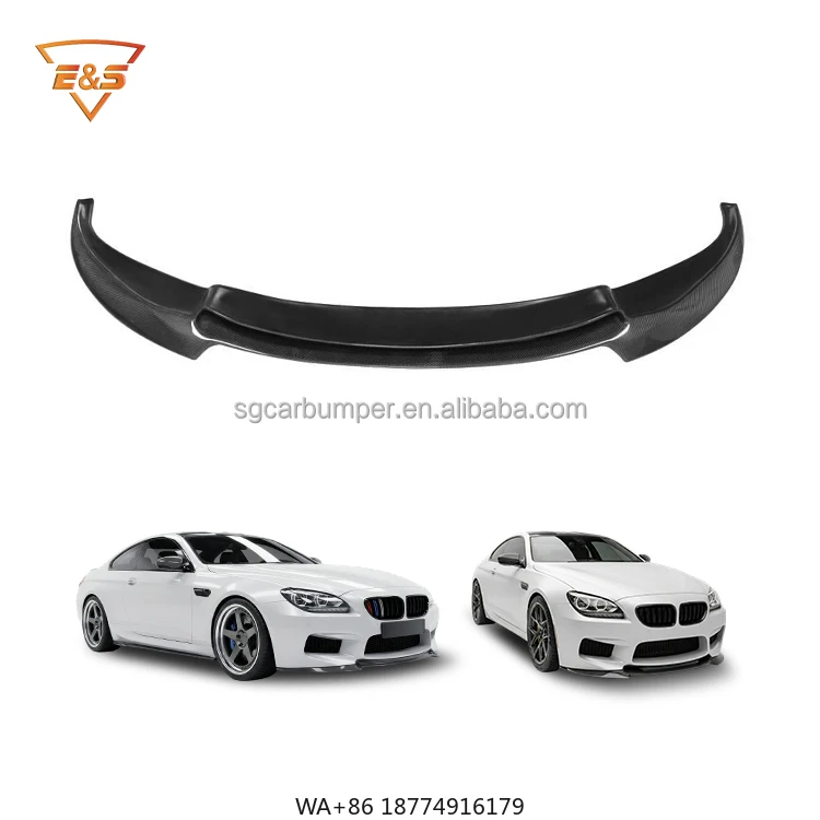 

Карбоновый передний сплиттер V-стиля для BMW 6 серии M6, автозапчасти, аксессуары для автомобиля
