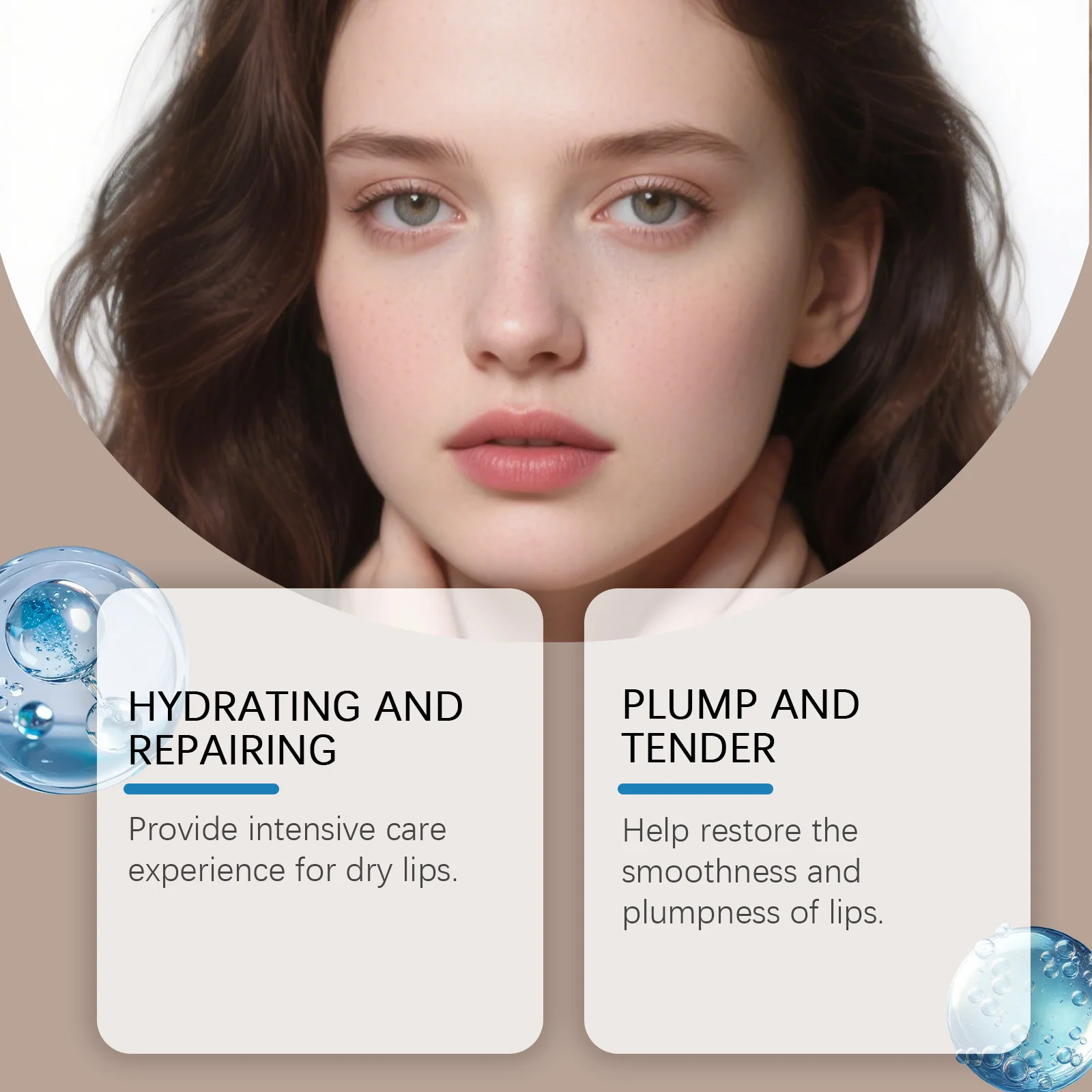 زيت الشفاه المرطب الوردي المضاد للتشققات يحسن الخطوط الجافة يرطب وينعم الشفاه يضيف اللمعان زيت الشفاه القفل الملون يدوم طويلاً