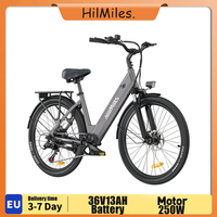 Electric Bike HillMiles MileCity1 250W Motor 36V13Ah Battery Front fork suspension Electric Bicycle Adult City Commuting E-Bike