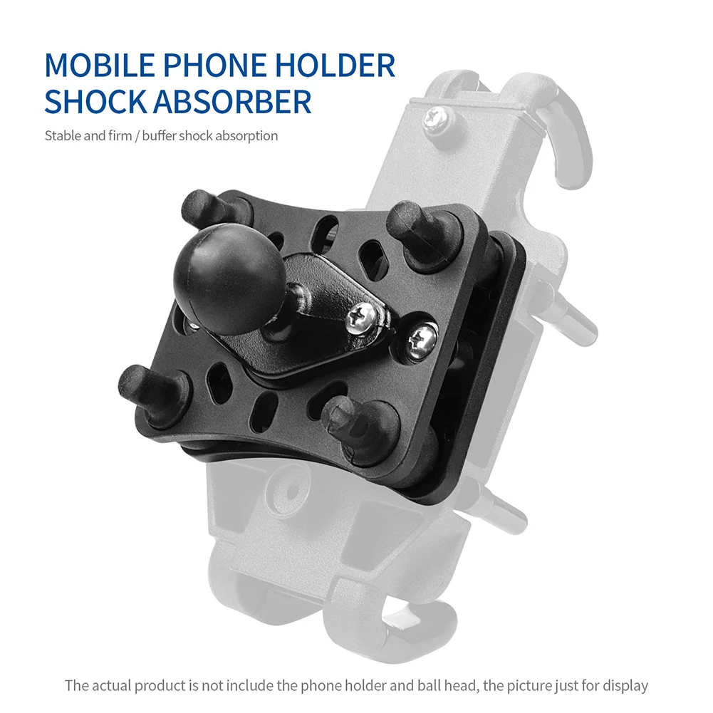 Motorcycle Mobile Phone Holder Shock Absorber Motorcycle Mobile Phone Stand Motorcycle Bike Handlebars Mobile Support