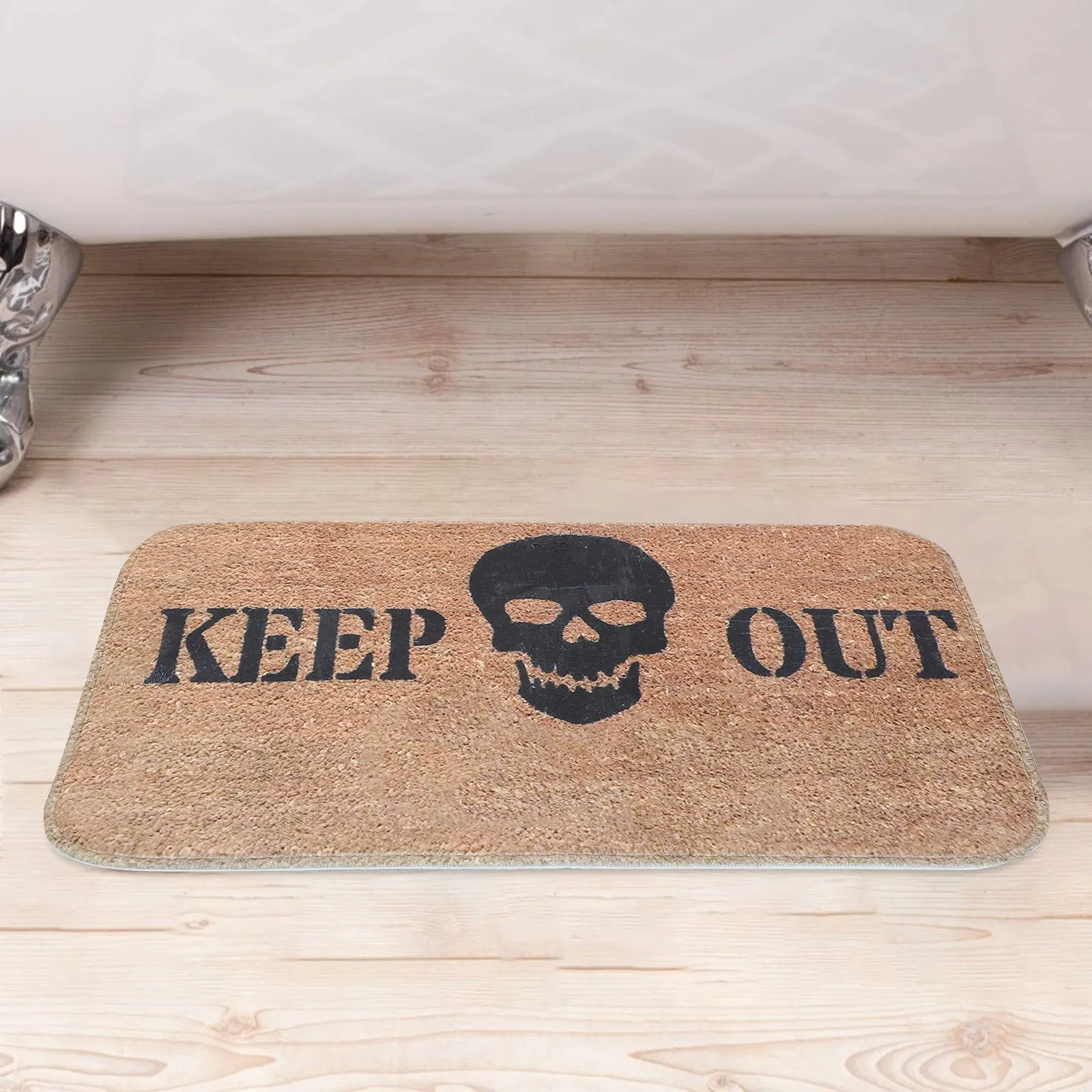 Grip Non-slip Back Anti-skid Floor Cushion Outdoor Mats for Front Brown Practical Carpet