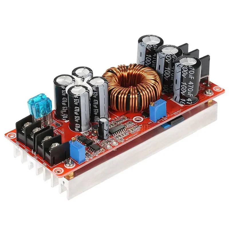 1800W 40A DC-DC Boost Converter Step Up Power Supply Module 10-60V to 12-90V Adjustable Voltage Converter 1500W 30A 1200W 20A