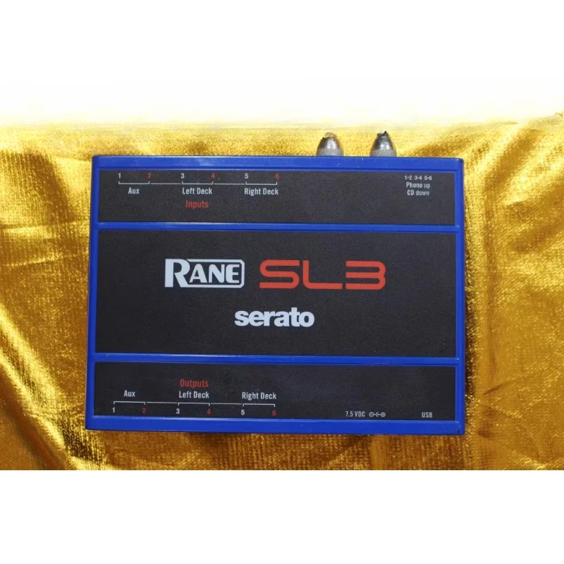 Used Lane SL3 Third Generation DJ Digital Disc Sound Card Color New Wire Complete Function All Good