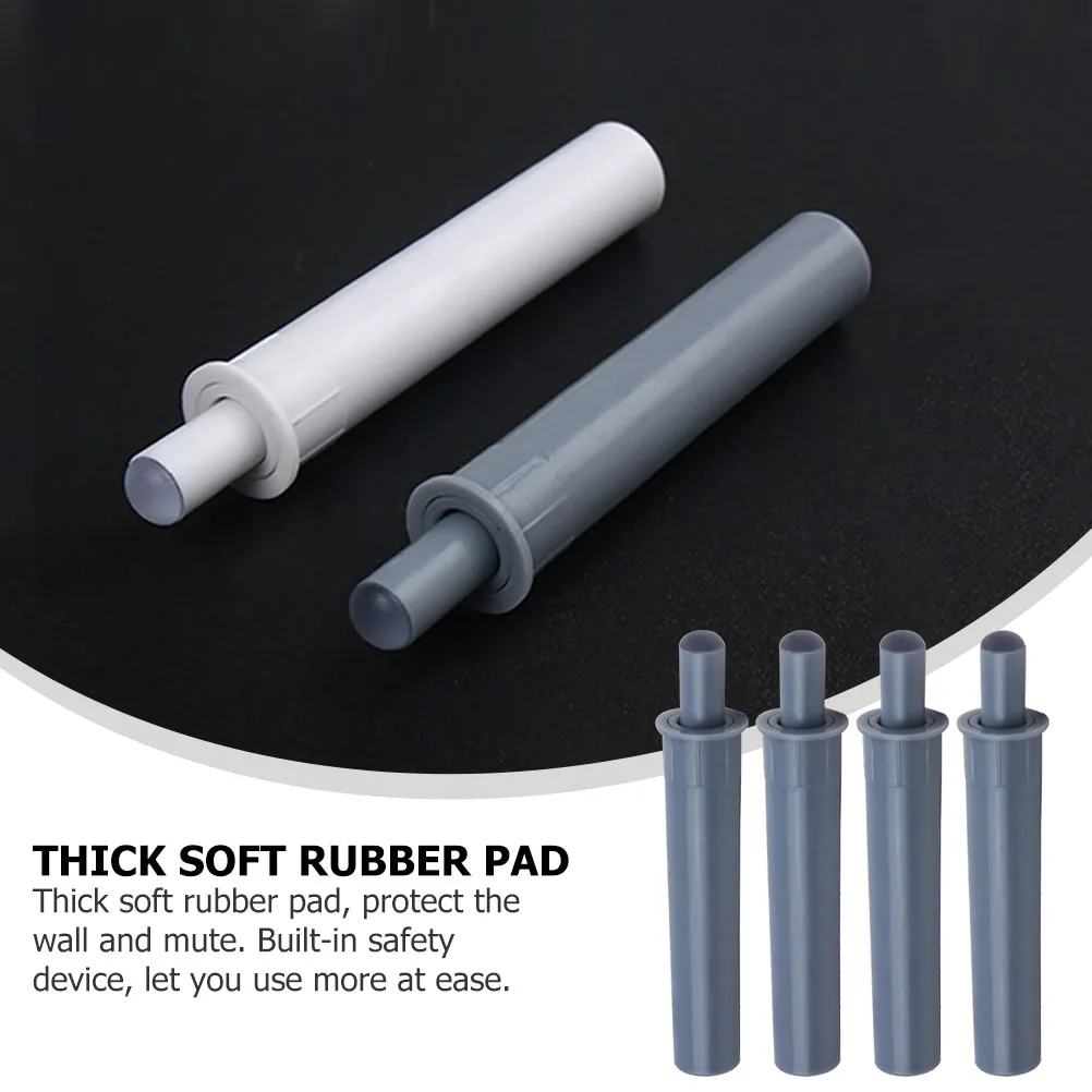 

8 Pcs Door Buffer Stopper ABS Plastic Anti collision Damping Device Sliding Door Silent Protect Wall Cabinet Furniture Hardware