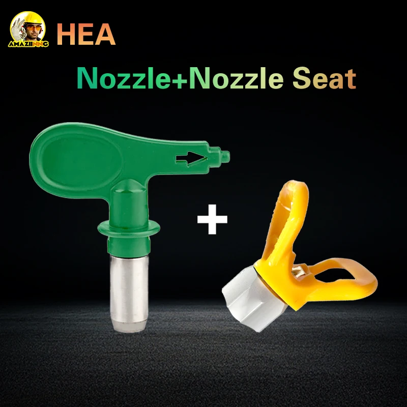 Low Pressure Airless Nozzle 7/8 Airless Nozzle Holder Sprayer Gun HEA ProTip Nozzle Tip Guard Pressure Airless Tips Airless Pain