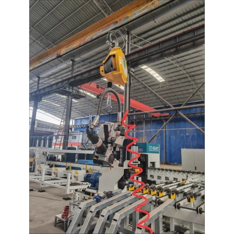 موازن الربيع الصناعي سعة تحميل 1 كجم إلى 40 كجم بناء من الفولاذ المقاوم للصدأ لتعليق أدوات الورش