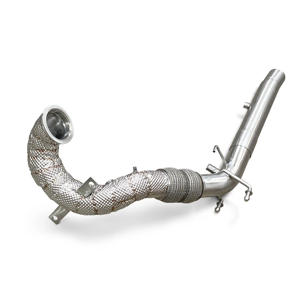

Suitable for Volkswagen Golf MK7/MK7.5 GTI 2.0T 2014-2020 stainless steel downpipe with insulation cover performance downpipe