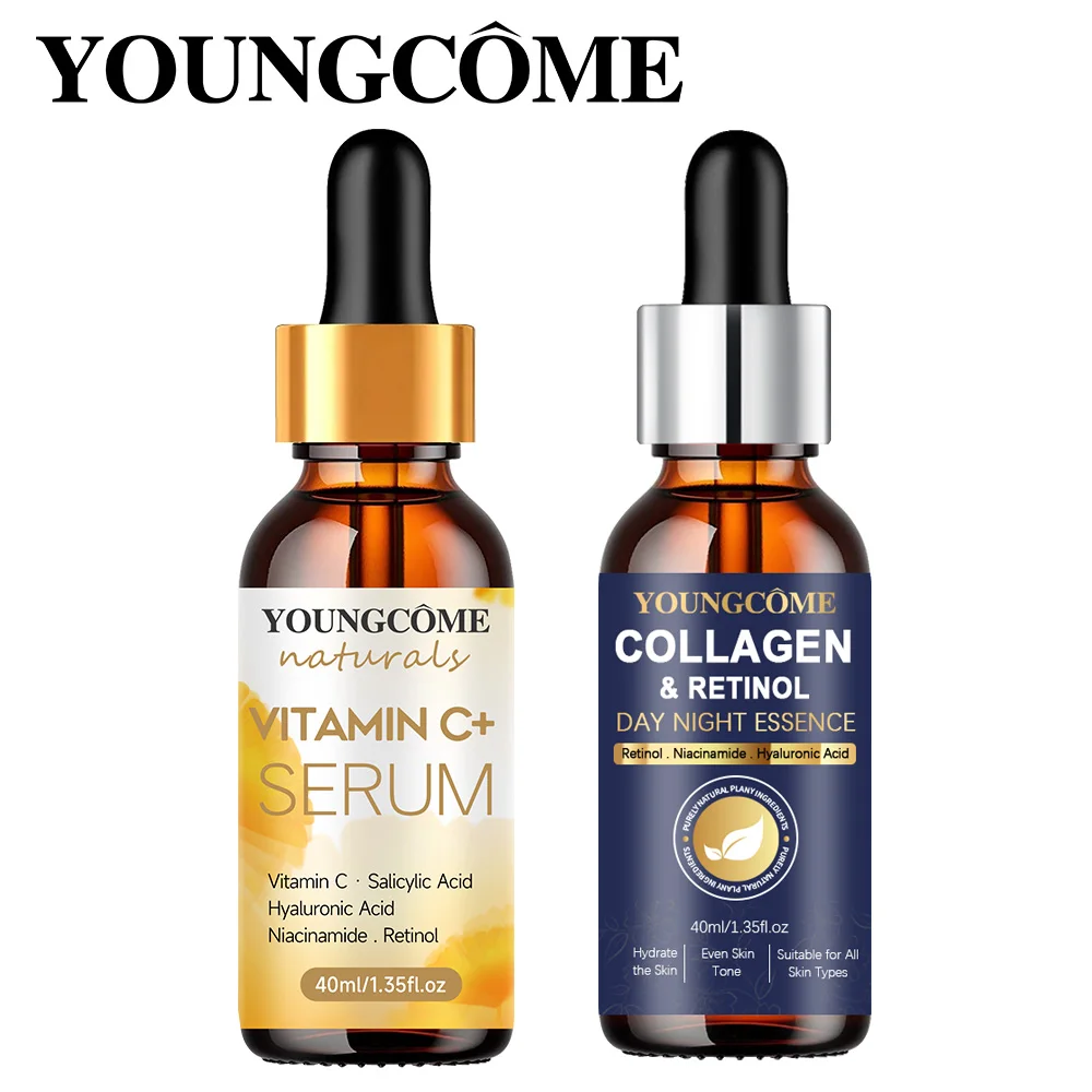 

YOUNGCOME Коллагеновая сыворотка для лица, средство для удаления морщин, лифтинг, укрепляющий, исчезающий, тонкие линии, антивозрастная эссенция, отбеливание, осветляющий уход за кожей