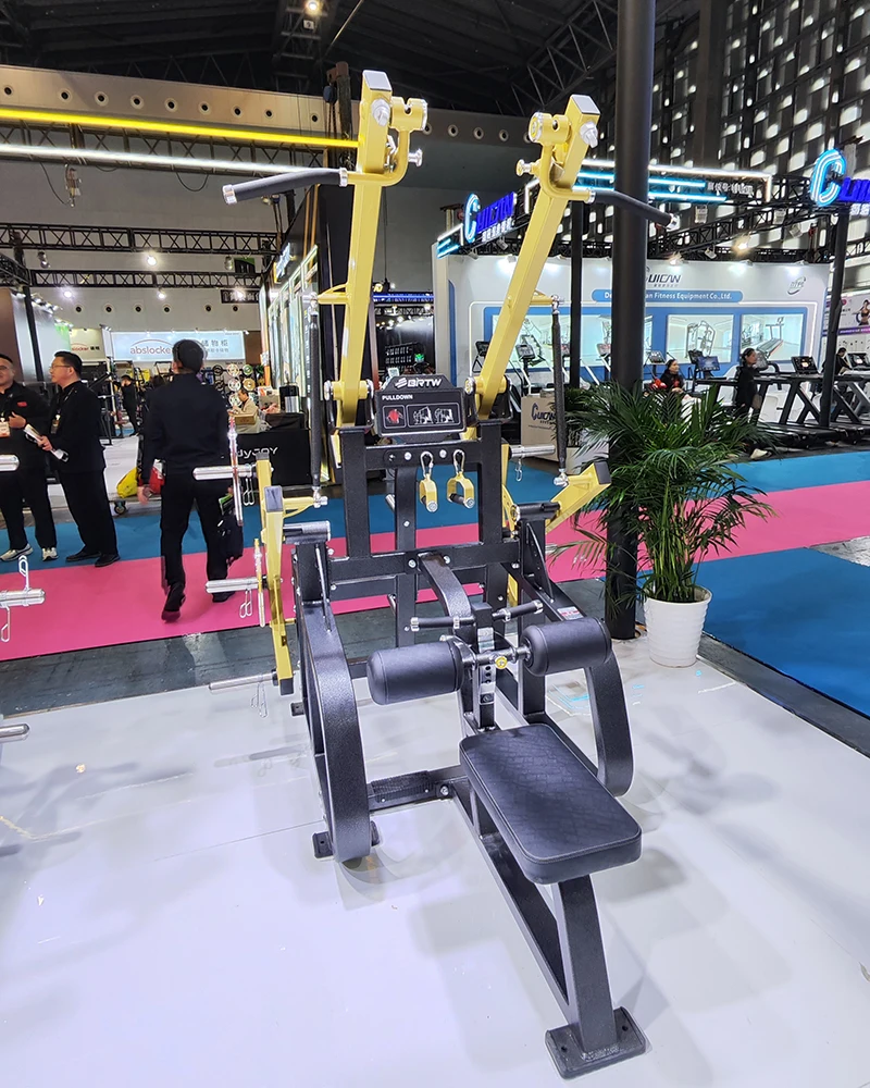 High Quality Professional Gym Equipment Adjustable Seated Lat Pull Down Machine for Back Exercise
