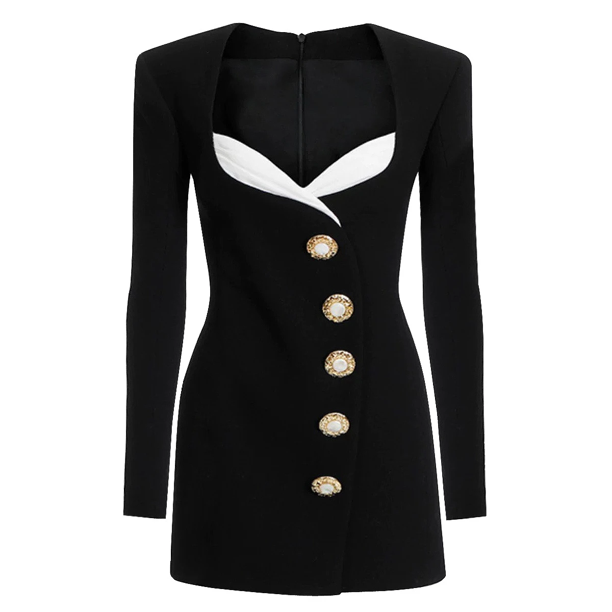 Haut de gamme automne hiver longue Sve coupe ajustée bouton unique Sexy costume de trajet Dr Ele dame Sle Ci trajet Faion