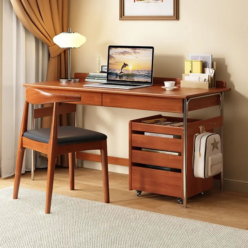 Solid wood ideal desk student home bedroom simpledesk writingdesk junior high school student studytable home computerdesk