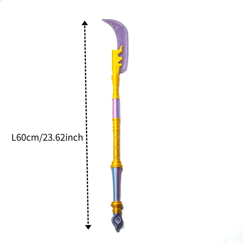 60cm Hunters Knife For Mira Cartoon Roleplay Cosplay Prop Detachable Plastic Carnival Cosplay Costume Accessories For Men Women