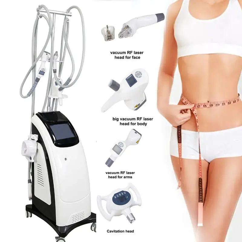 5 In 1 Multifunctional V9 Skin Tightening Contouring Weight Lose Equipment Body Shape Weight Loss Cavitation Slimming Machine