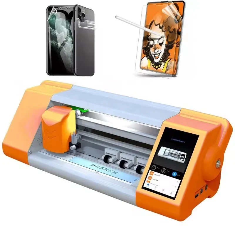 Intelligent Tablets Mobile Phone Film Screen Protector Cutting Machine Nano Smartphone Tpu Film Cutting Machine