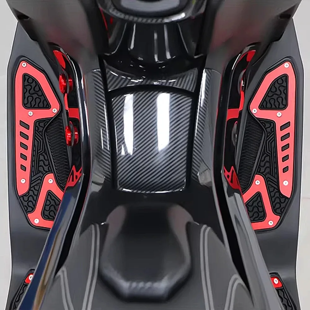 For Yamaha NMAX155 nmax155 2025 Motorcycle anti slip and wear-resistant foot pedal foot pedal rest pad cushion board pedal 6