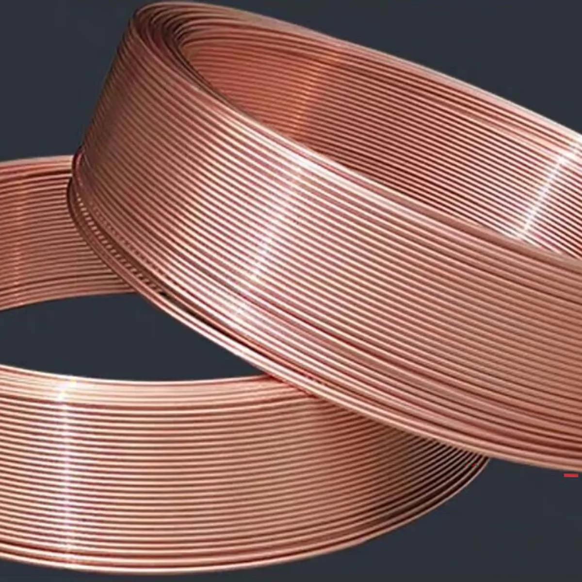 TP2 Red Copper Tube, Air Conditioning Copper Pipe, Soft Capillary Tube