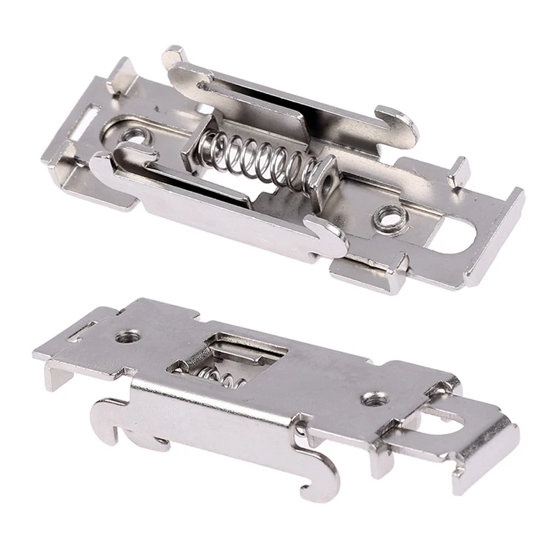 1PCS DIN Rail Fixed Solid State Relay Clip Clamp Single Phase SSR 35MM