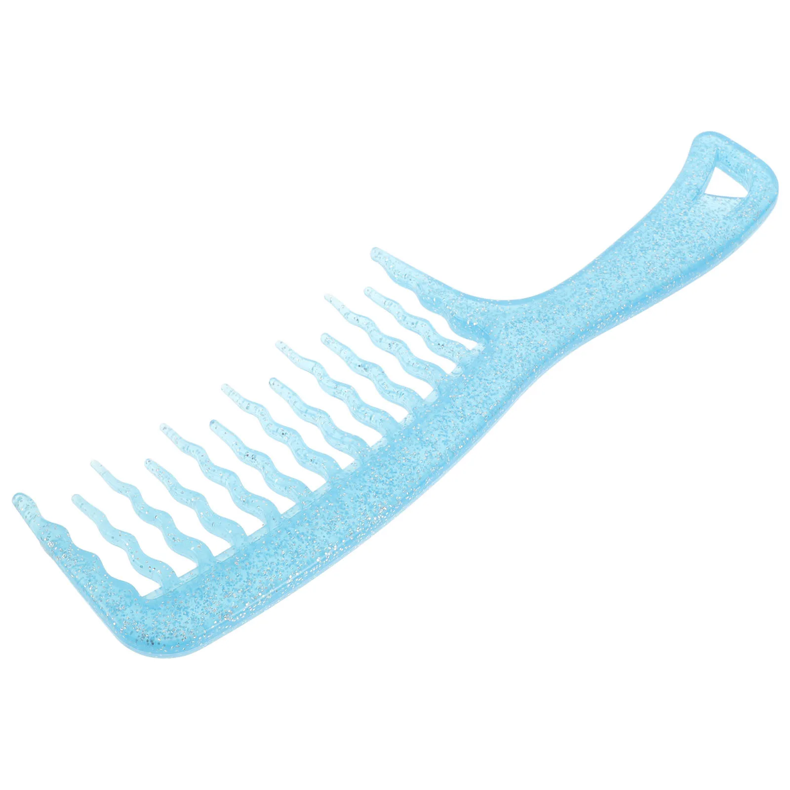 

Расческа с широкими зубьями для распутывания вьющихся волос, влажного и сухого использования, натуральный нежный инструмент для домашнего укладки