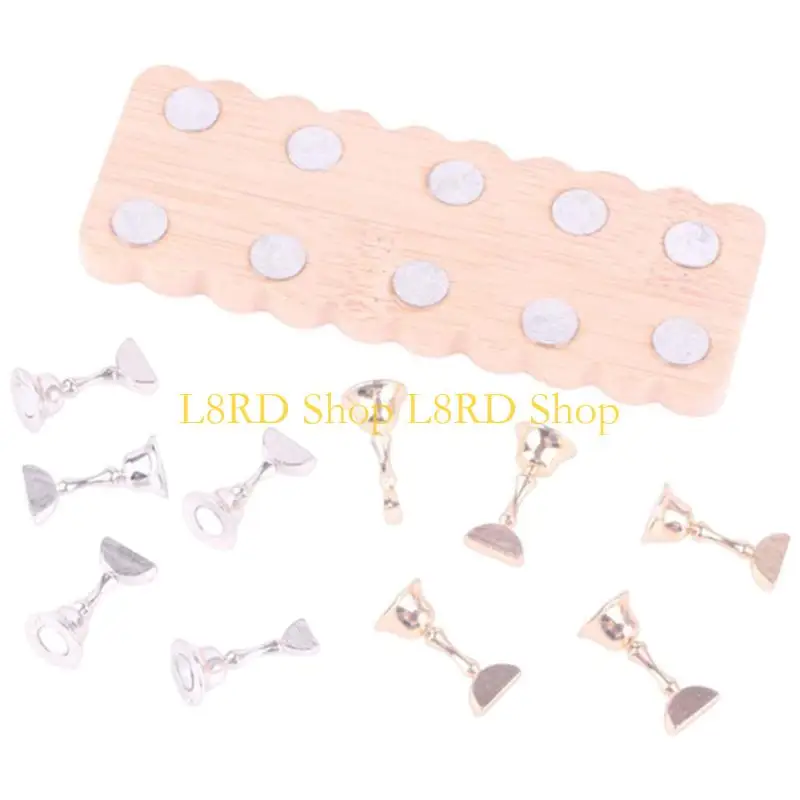 

L8RD Подставка для рисования ногтей Стабильная поддержка для практики Магнитная подставка для ногтей Акриловые ногти