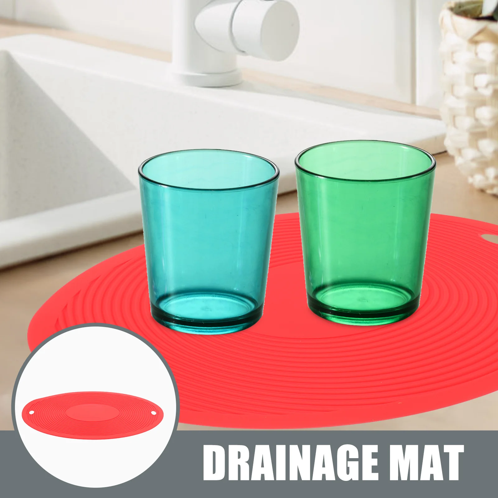 

Heat Resistant Silicone Trivet Pot Mat Kitchen Table Pad Protective Insulated Hot Dish Holder Compact Lightweight for Dining