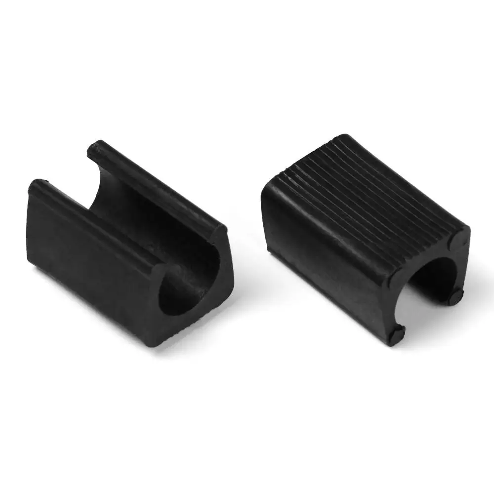 10pcs Useful Non-slip Floor Protector U Shaped Tube Caps Damper Stool Chair Leg Pad Pipe Clamp