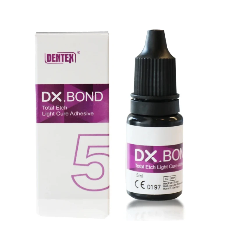 DX.BOND Total Etch Light-Cure Adhesive 5ml Dental Bonding Agent Dental Universal Etching Glue