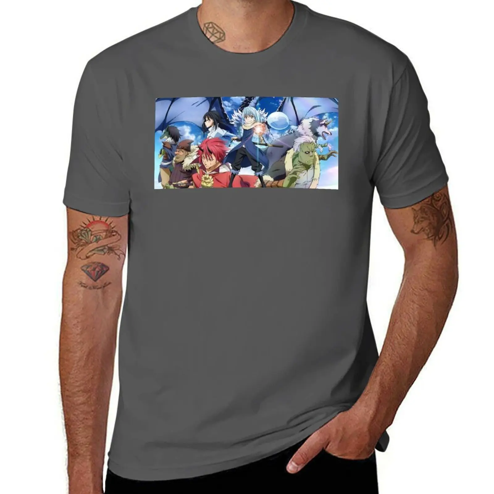 

That Time I Got Reincarnated as a Slime T-Shirt Sporty Breathable Short Sleeve T-Shirt