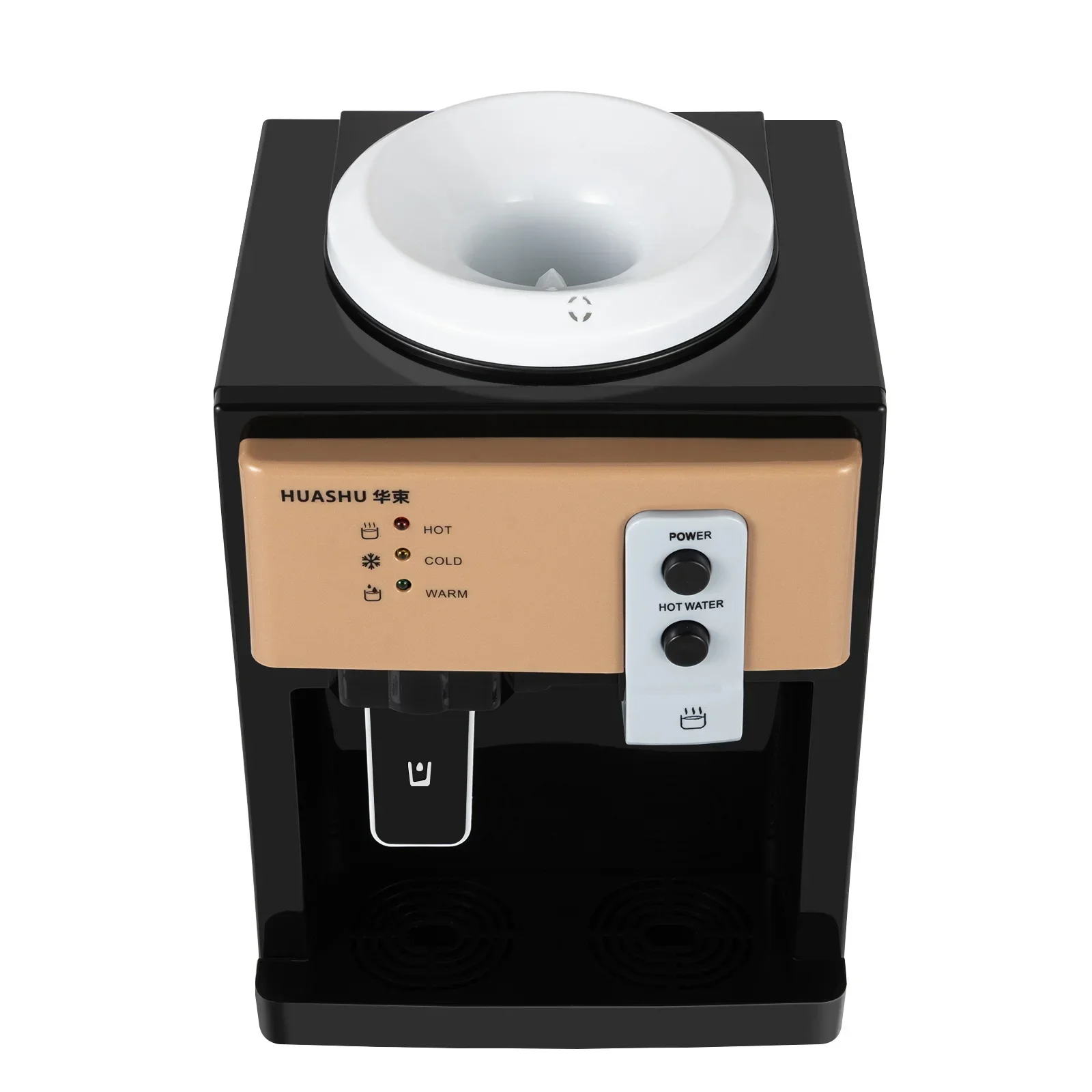 

Настольный диспенсер для горячей и холодной воды, бутылка для воды с верхней загрузкой, большая емкость, быстрый нагрев и охлаждение, подходит для офиса и дома