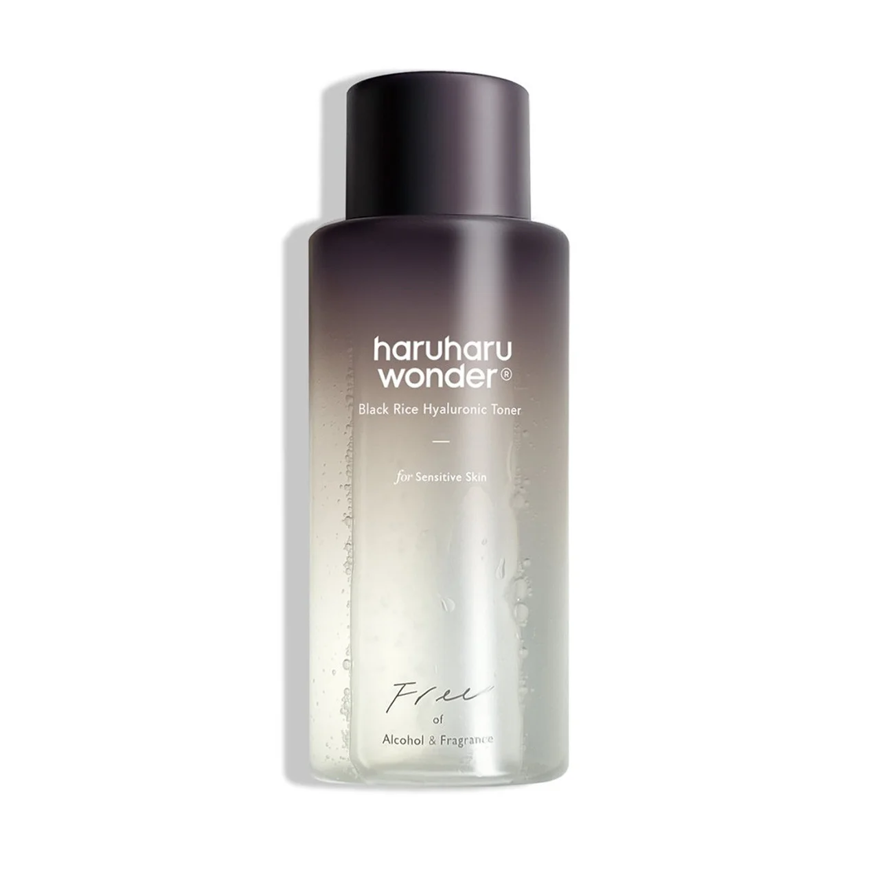 Haruharu Wonder - Tónico Facial de Arroz Negro con Ácido Hialurónico para Piel Sensible (300ml)