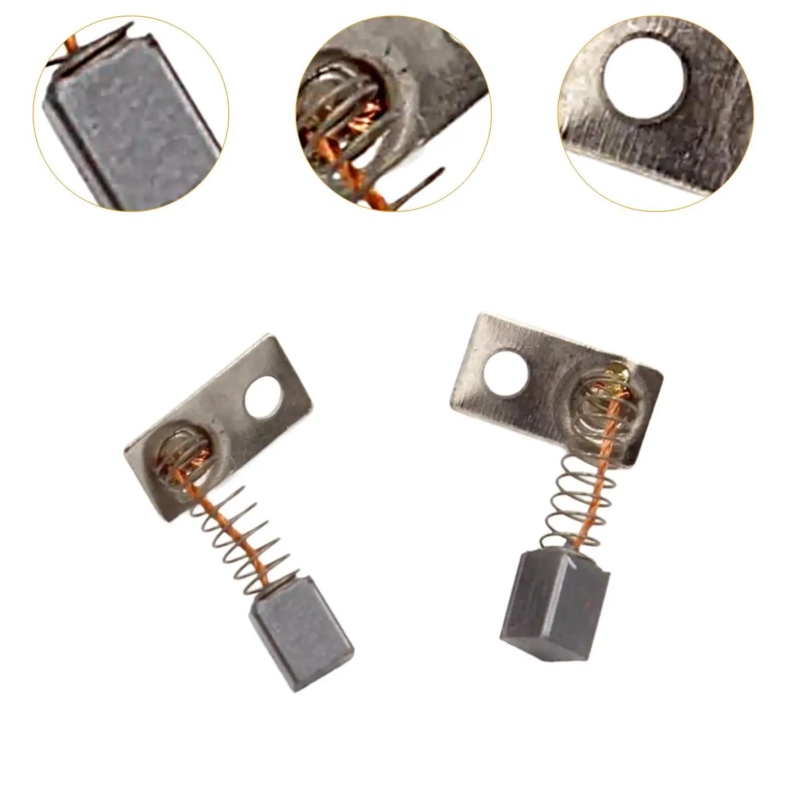 2x Electric Manicure Machine Handpiece Carbon Brush for Manicure Store Salon