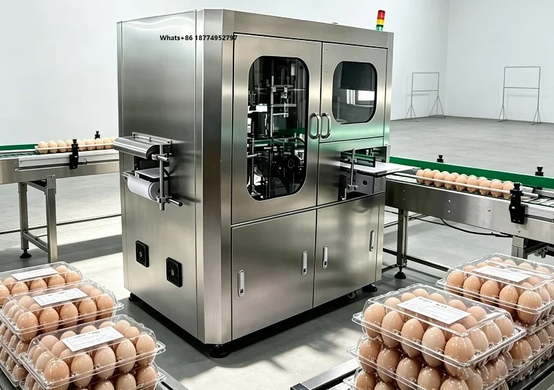 Fully Automatic Poultry Egg Sorting Machinery with Intelligent Label Checking and High Precision Egg Grading Capacity