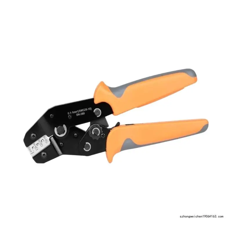 

28GF SN-28B Crimping Plier 0.25-1mm²/18-28AWG 310/620/1550PCS 2.54mm Hand Tools