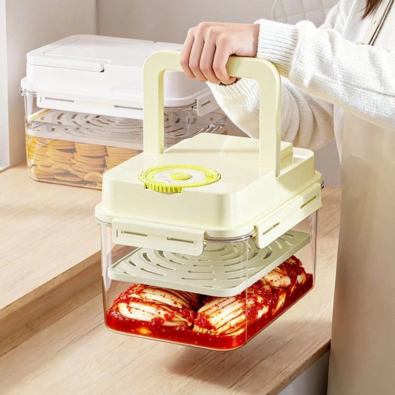 Airtight 4L Pickle Storage Jar 5