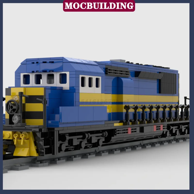 Fernbedienung Modell Zug Baustein MOC Stadt Lokomotive Gebäude Eisenbahn Junge Spielzeug Geschenke