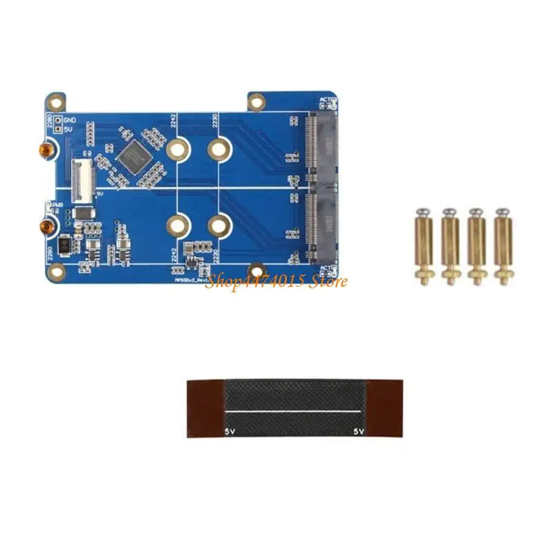 K1AA PCIE إلى NVME Double SSD التوسع في نقل البيانات بشكل أسرع