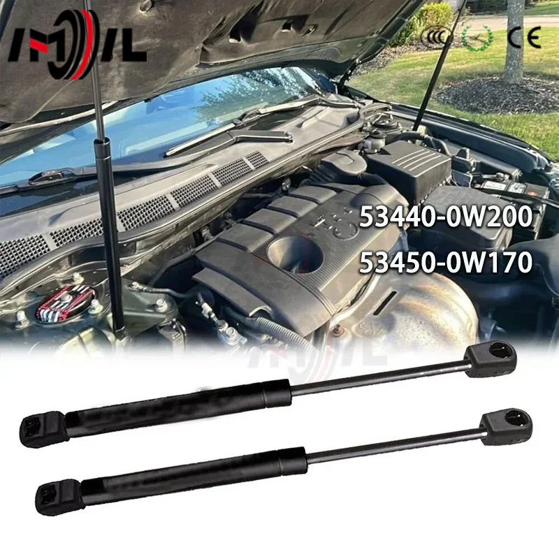 

Для Lexus RX270 RX350 RX450h 2010-2015: Амортизаторы/упоры капота (передние) 534400E020