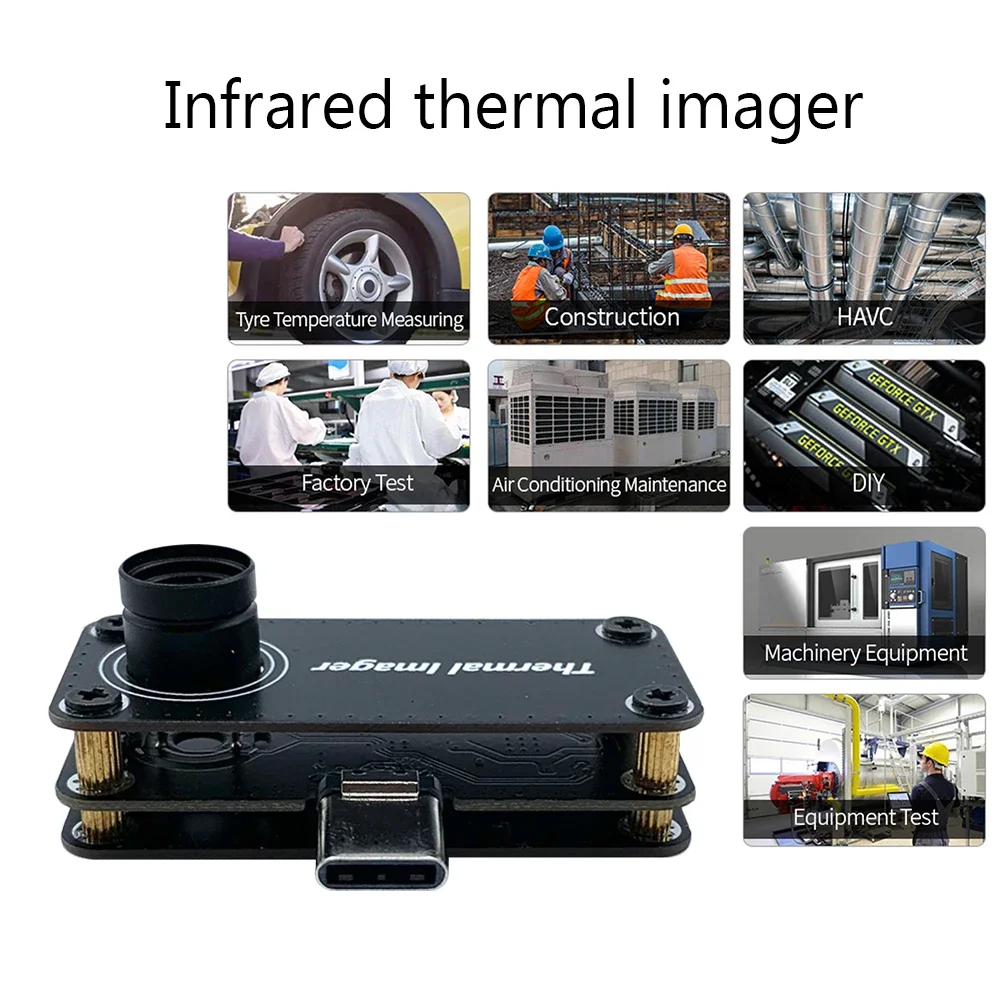 Mini termocamera a infrarossi telefono dispositivo di Imaging a infrarossi esterno piccola termocamera per telefono cellulare Android