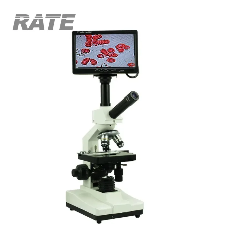 2026Professional Biological Electron High Power Objective Lens  and Sperm Mite Live  Test Detection Microscope