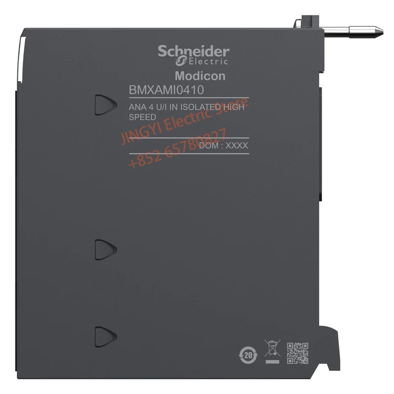 Schneider BMXAMI0410 Isolated analog input module, high function fast input, 4 channels, multi-range. High precision: 16 bits