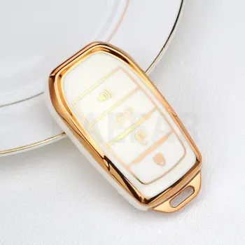 TPU kryt na klíče od auta pro Toyota RAV4 Highland Hilux Fortuner Land Cruiser Camry Coralla Crown Protector Držák shell 10 nejlepší prodej Kryt klíče Toyota Fortuner - №6